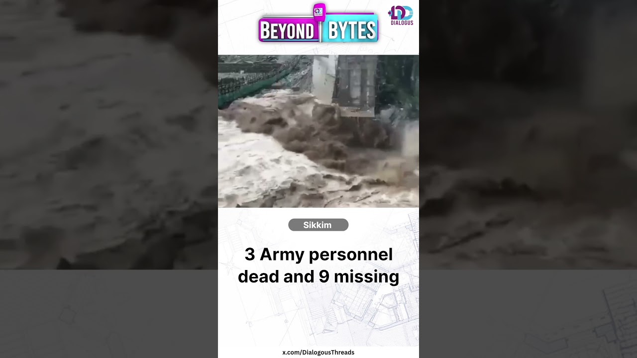 Landslide Tragedy in Sikkim | 3 Army Personnel Dead, 9 Missing | Rescue Ops Underway