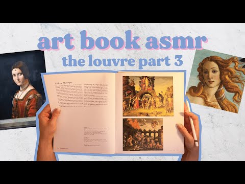 Louvre Part 3 | Art History Book ASMR | Early &amp; Religious Art