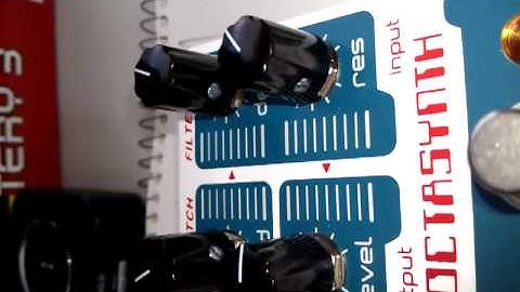 SUBDECAY effect pedal - octasynth - resting cell demo 1