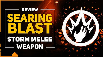 Anthem SEARING BLAST | New Storm Melee Weapon - What does it do?