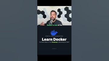 Why QA Automation Engineers Must Learn Docker #shorts