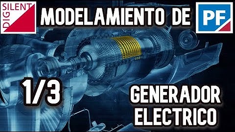 90.✅DIgSILENT21 Power Factory ||Modelamiento de la maquina síncrona parte 1 en digsilent21⚡👍