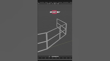 Make Railings or Fences FAST in Blender