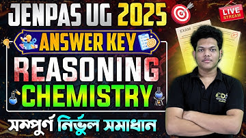 JENPAS UG 2025 Answer Key | JENPAS UG 2025 Chemistry Answer Key JENPAS UG Reasoning Answer Key 2025