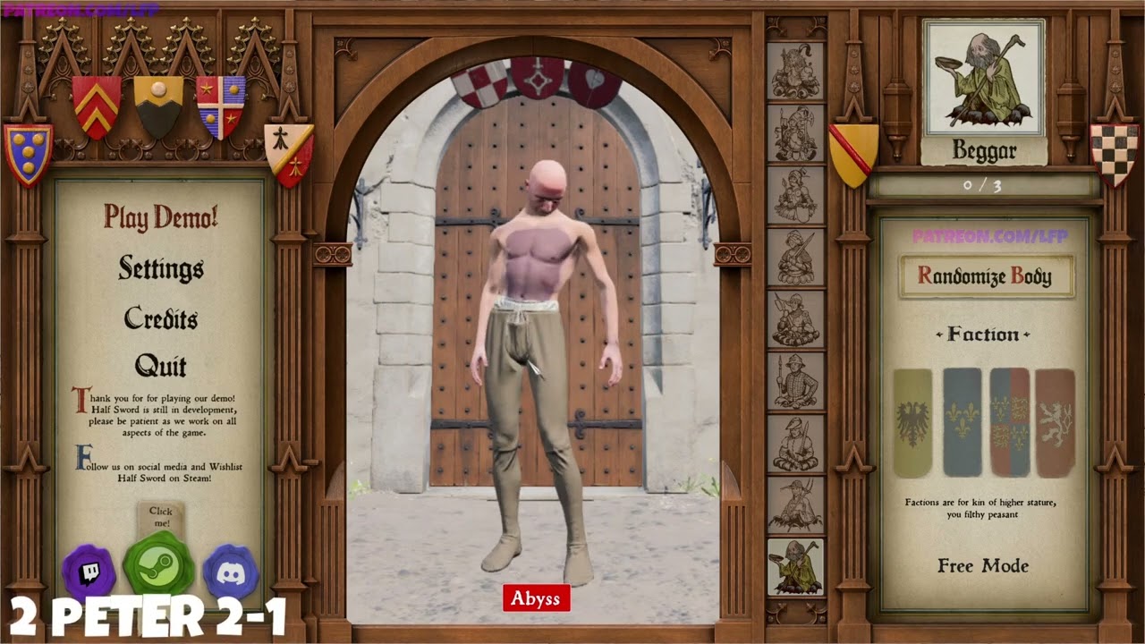 Half Sword "2 Peter 2-1" Song Looped [Music by Good Malware] Soundtrack