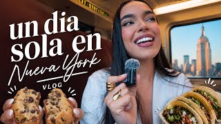 A DAY ALONE IN NEW YORK 🗽🍎 overcoming the fear of doing things by myself | vlog #2