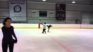 Figure Skating Pivot Spiral May 4, 2012