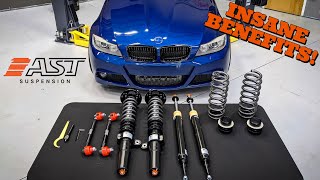 The Suspension Upgrade I Should Have Done To My BMW 335i A Long Time Ago! - AST 5100