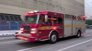 *E-Horn* Toronto Fire Services Spare Pumper 312 Responding