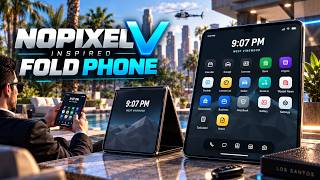 NoPixel V Inspired Folding Phone | Live Camera, Scooter Rental + 20 Apps | FiveM Script screenshot 5