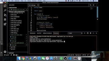 adding and deleting to a map in golang