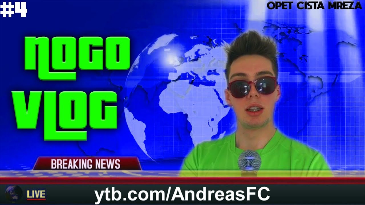 NogoVlog: UŽIVO U VIJESTIMA // ep.4 football score