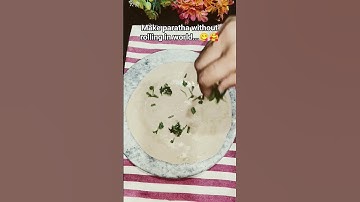 make paratha without rolling in the world😋😍 #roti #cooking #viral #trending #shortsfeed #ytshorts