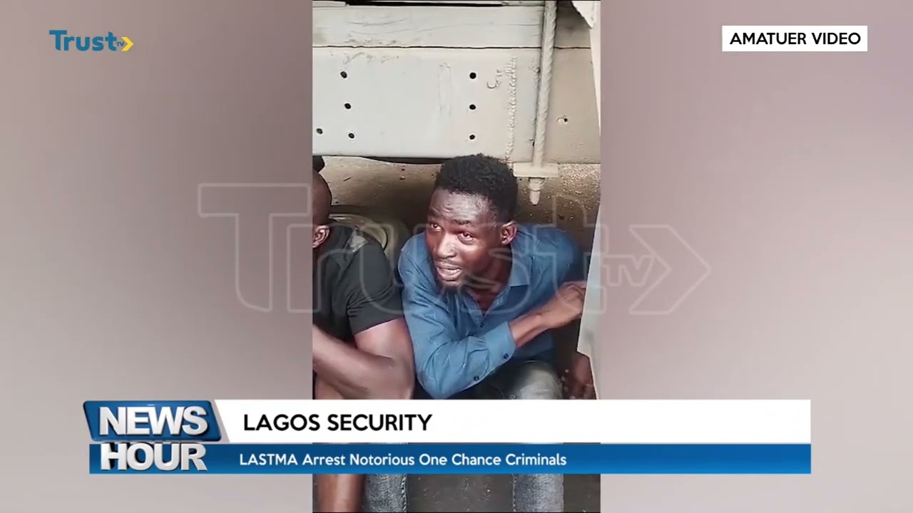 LAGOS SECURITY: LASTMA Arrest Notorious One Chance Criminals