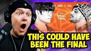 CHEZAME Reacts | WING 🇰🇷 vs ABO ICE 🇸🇦 | GRAND BEATBOX BATTLE 2023: WORLD LEAGUE | Solo Small Final