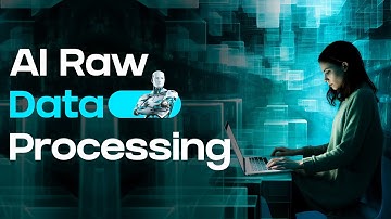 AI Raw Data Processing | infiniteQ | 2D Animation | Video Agency