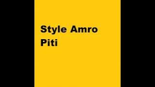 Style Amro Piti Improvisation