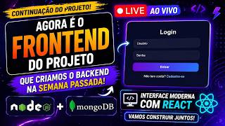 Frontend com React + Node.js | Login e Cadastro do Zero (Projeto Full Stack)
