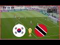 한국 대 트리니다드 토바고 생중계 경기 오늘 친선경기 축구 시뮬레이션 경기 게임플레이 PC