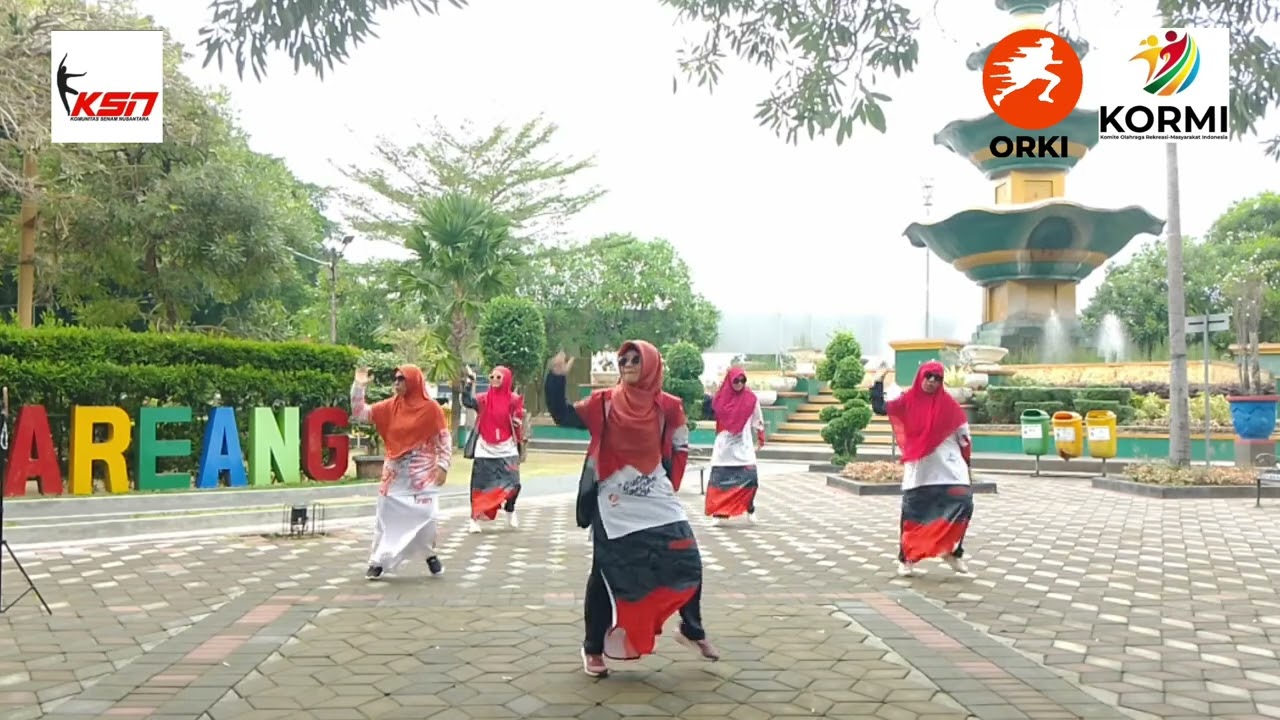 SENAM KREASI DJ DINDIN BADINDIN || KSN BALI & NTB || MODIFIED CHOREO BY COACH NITA