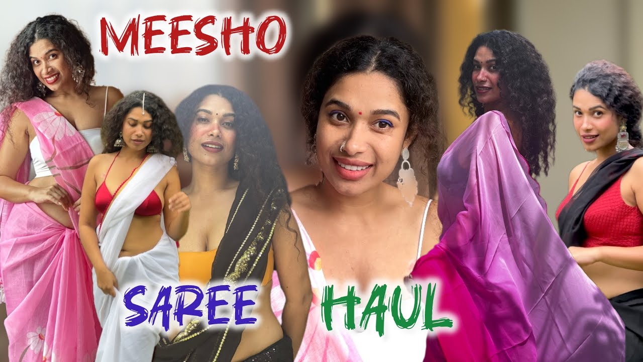 *ON HIGH DEMAND*Saree from Meesho 🥰|festive~Shaadi special |Tryon|Budget friendly |Simone