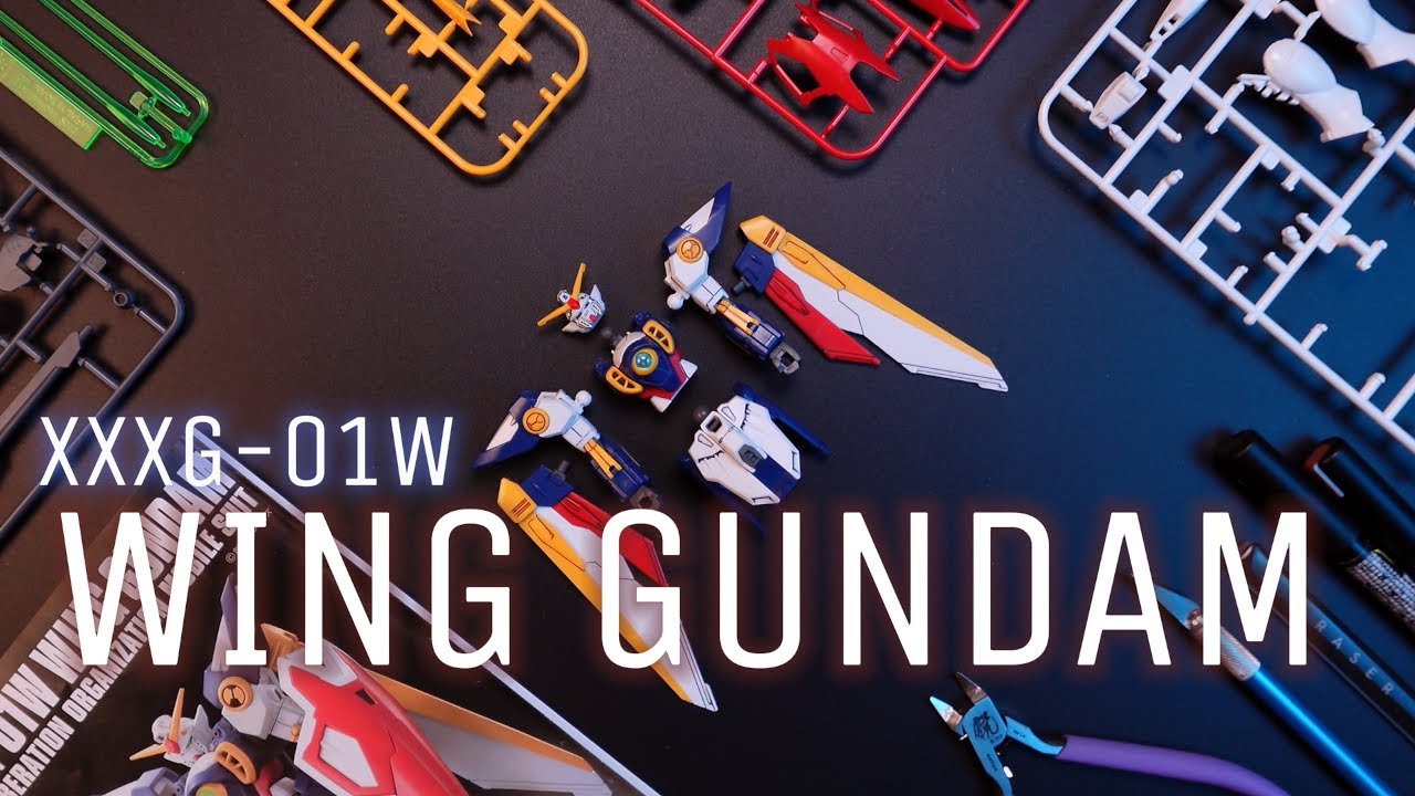 HG Wing Gundam XXXG-01W | Mobile Suit Gundam Wing | ASMR | Speed Build
