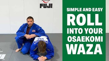 Simple & Easy Roll For Beginner Judokas - Travis Stevens Basic Judo Techniques