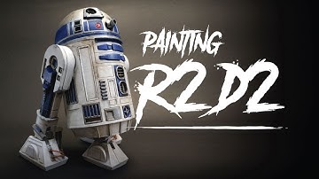 STAR WARS R2D2 droid 1/6 scale build and paint