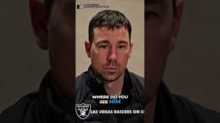 Las Vegas Raiders HC Klint Kubiak