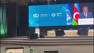 Delivered Indias National Statement At Cop 29.