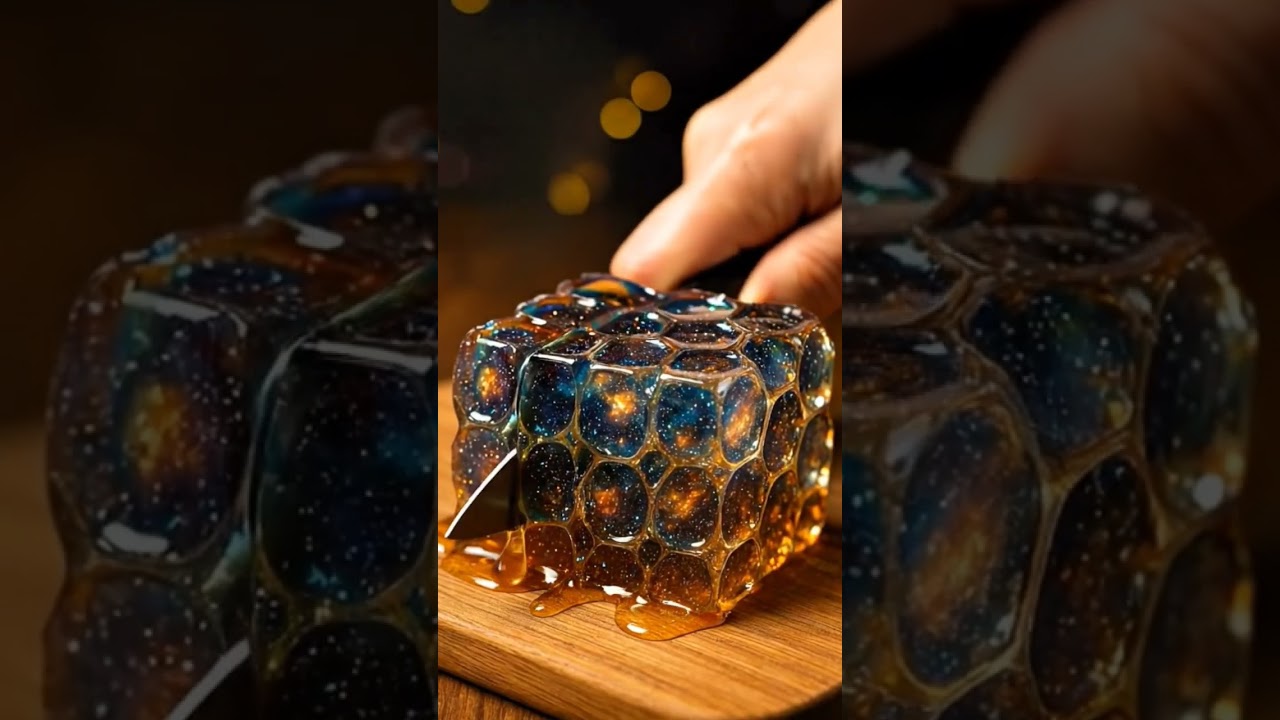 #ASMR #Gel #Sculpture #Slicing #video #relaxing