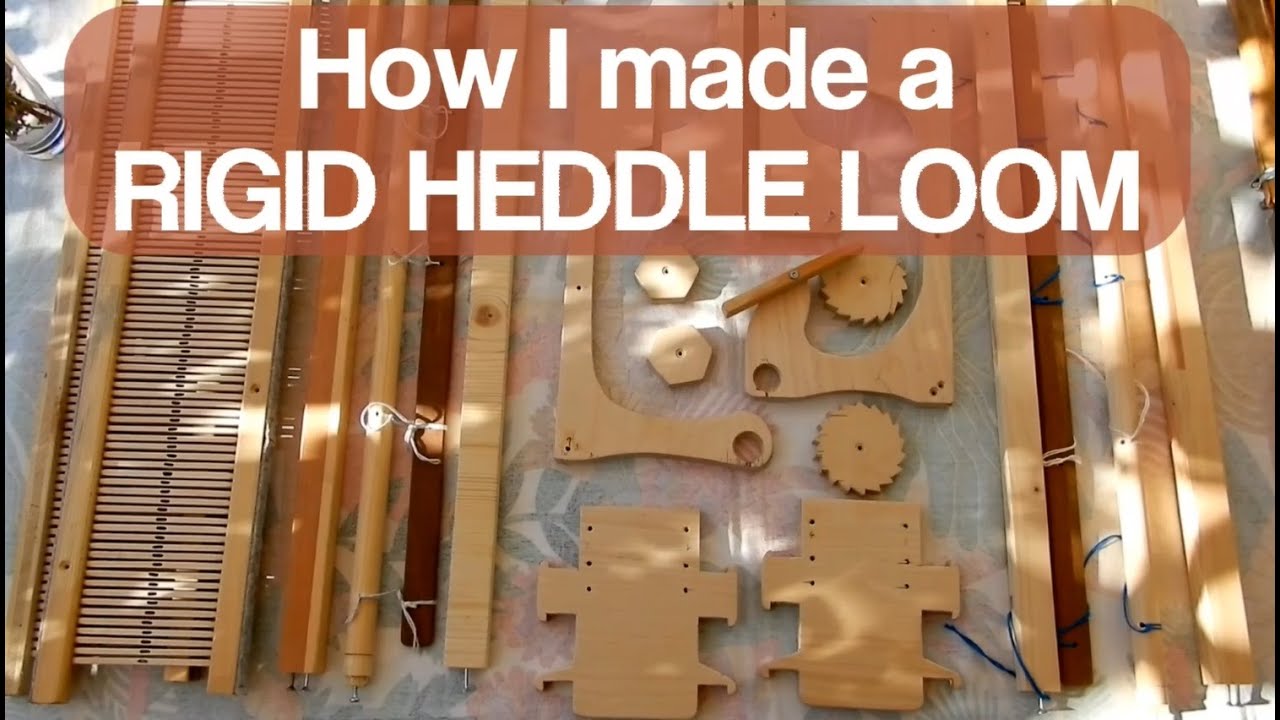 WollHand Studio | Explaining how i made Rigid Heddle Loom |talking|