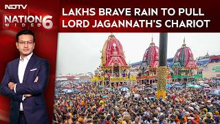 Puri Rath Yatra 2026: Lakhs Brave Rain to Pull Lord Jagannath's Chariot