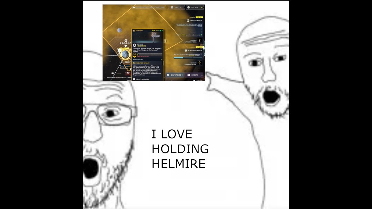 Helmire hell divers 2 holding helmire (aging) - YouTube