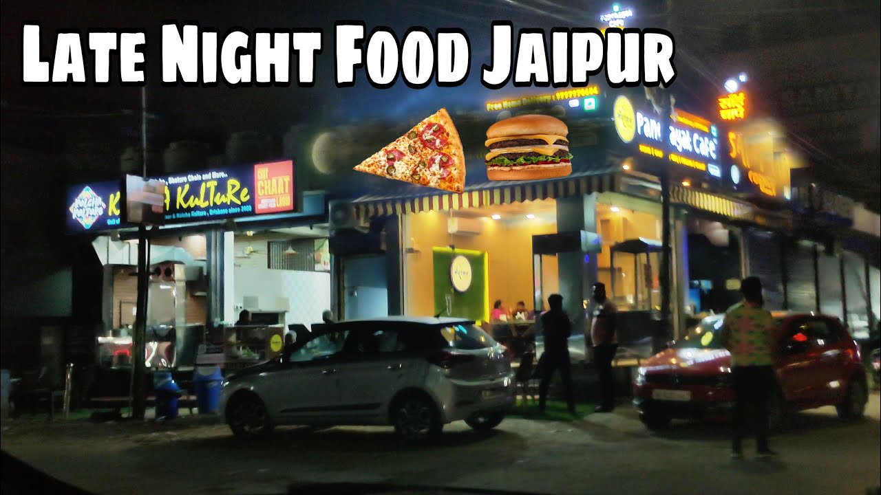 Night Street Food in Jaipur Late night food Jaipur Rajasthan