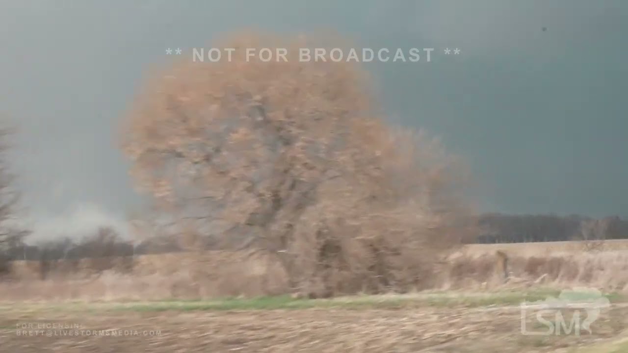 03-10-2026 Aroma Park, IL - Large Tornado