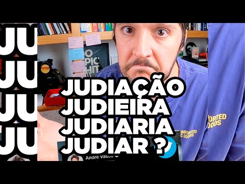 Judiação, judieira, judiaria, judiar. | Vc usa esses termos?