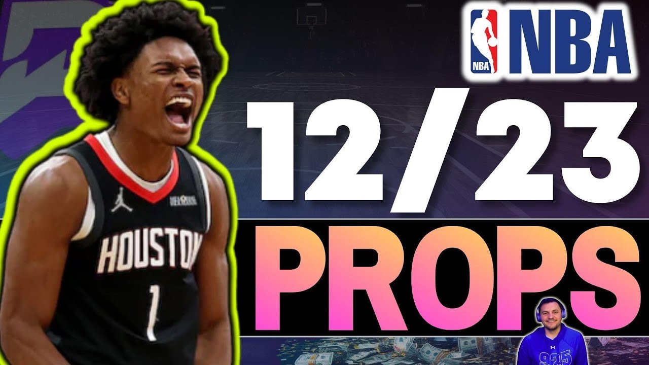 BEST NBA PLAYER PROP BETS & FREE PICKS TUESDAY, December 23rd, 2025