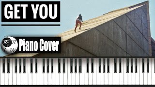 Daniel Caesar ft. Kali Uchis  - Get you (#reggiewatkins piano cover)