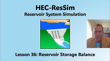 HEC ResSim Lesson 36 - Reservoir Storage Balance