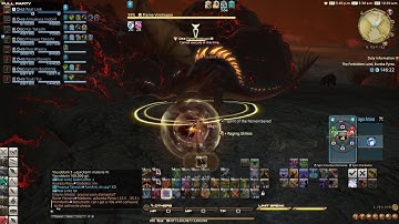 FFXIV Stormblood - Eureka Pyros BRD vs Flame Void Dragon