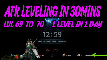 MIR4 | AFK LEVELING IN 30 MINUTES | REALTIME EXP PROGRESS BAR | 1 LEVEL IN A DAY | LEVEL 69 TO 70 GG