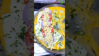 Cheese potato omelette #eggomlette #trending #youtubeshorts #recipe #cooking #potato #food #viral