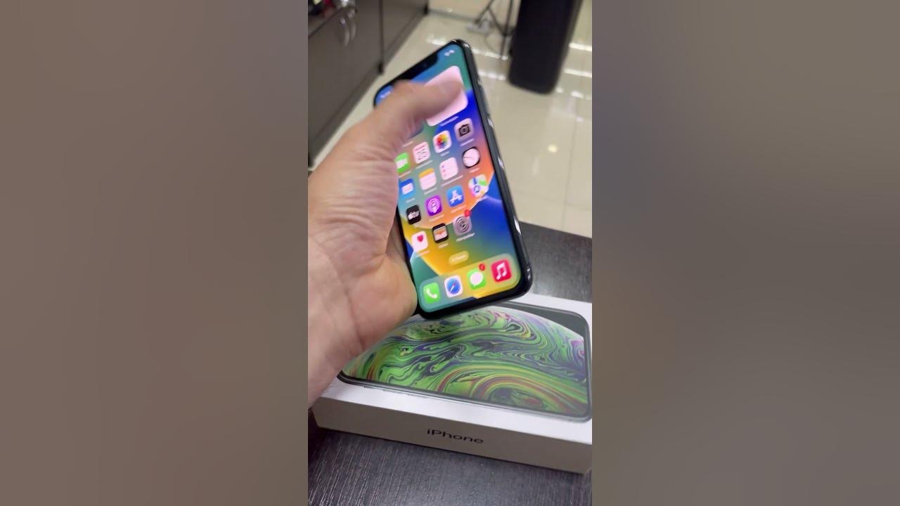 iPhone XS 64Gb Space Gray. АКБ 75% #goldenapplestore #iphonexs #айфон # ...