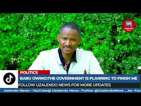 MP Babu Owino: The Government Is Planning For Me, Muwache Upuzi Na Mfanye Kazi!