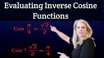 Evaluate Inverse Cosine Functions