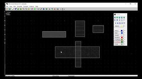 Microwind VLSI Tutorial Introduction 2 Icons