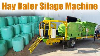 9YDB-90 Hay Baler Silage Machine Full Demo | 55–60 Bales/Hour, Fully Automatic Forage Solution screenshot 5