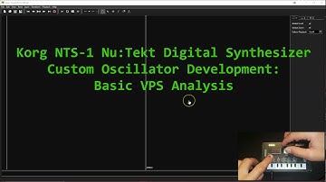 Korg NTS-1 Custom Oscillator Dev: Basic Vector Phaseshaping (VPS) Analysis