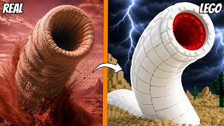 I Built a GIANT Dune Sandworm in LEGO | Space Bricks